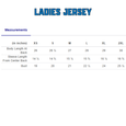 CUSTOM LHS Ladies Football Jersey - BLUE GLITTER