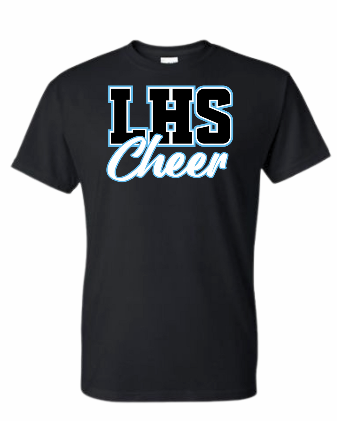 CUSTOM LHS Cheer T-shirt Black