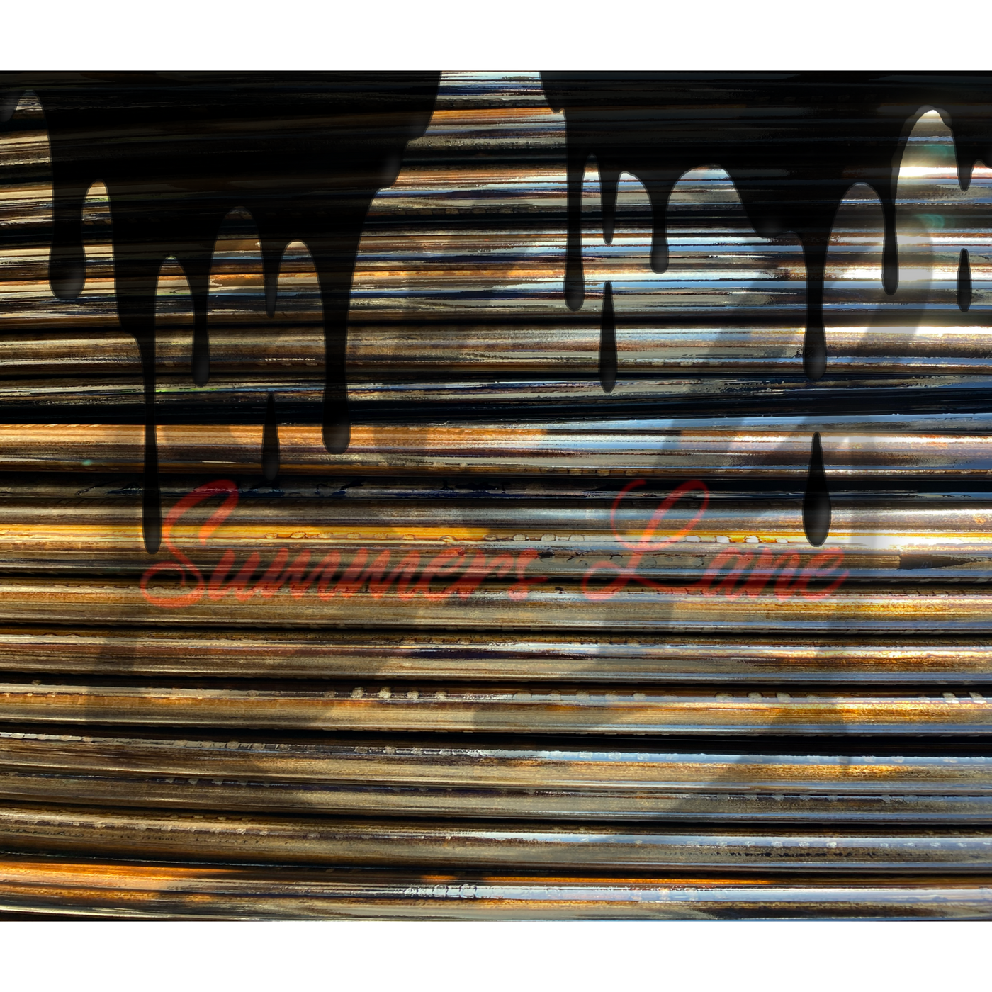 SUBLIMATION TRANSFER SHEET Coil Tubing Drip 20oz Skinny Straight