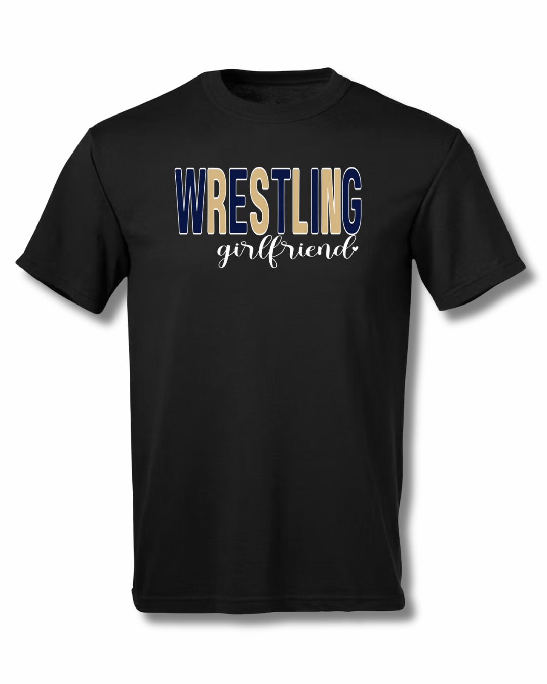 Wrestling Girlfriend T-shirt