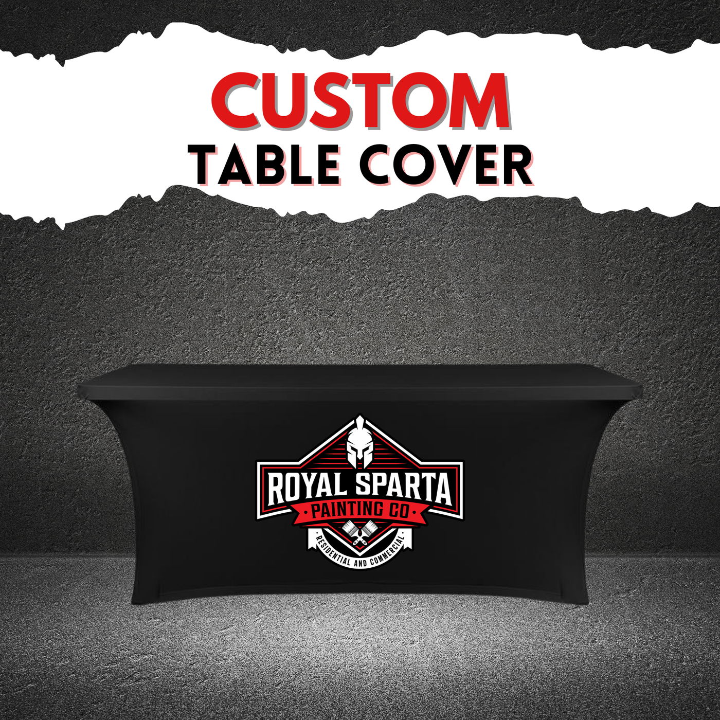 CUSTOM TABLE COVER