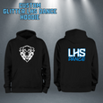 LHS Dance Hoodie Glitter Logos