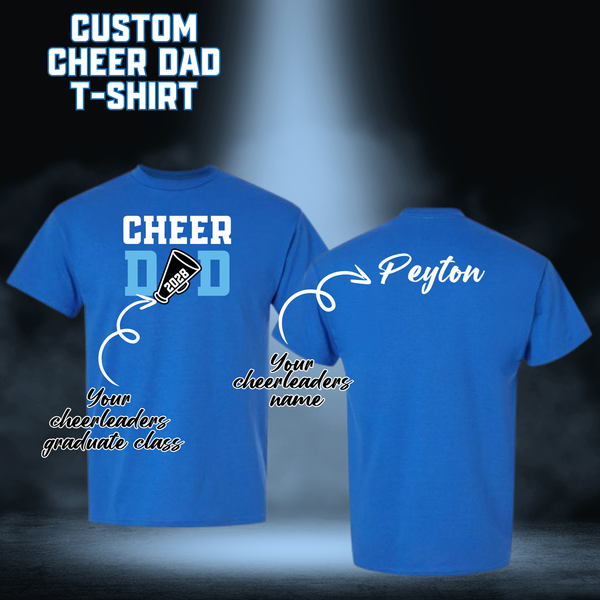 CUSTOM Cheer Dad T-shirt 2027