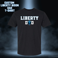 CUSTOM LIBERTY BISON DAD - T-shirt