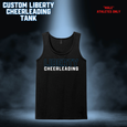 CUSTOM Liberty Cheerleading Tank - BLACK