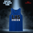 CUSTOM LHS Cheer Tank - BLUE