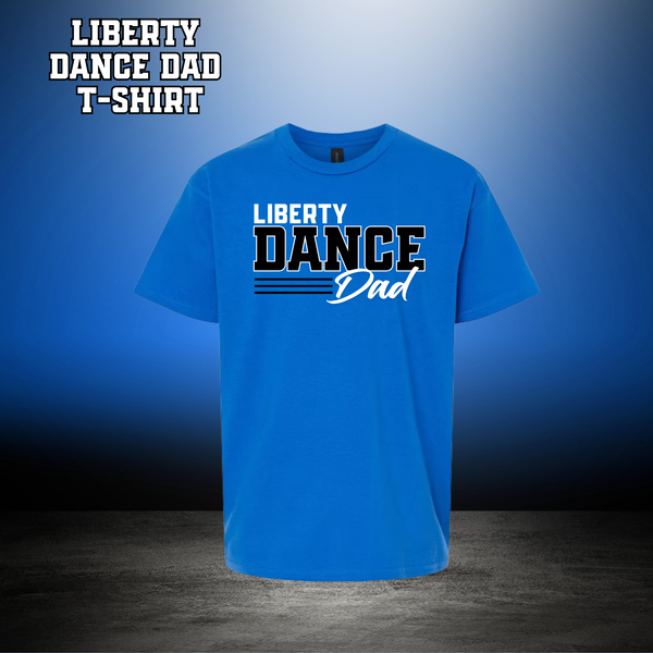 Liberty Dance Dad T-Shirt - BLUE