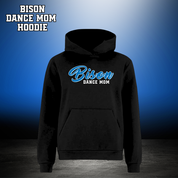 BISON DANCE MOM Hoodie - Black
