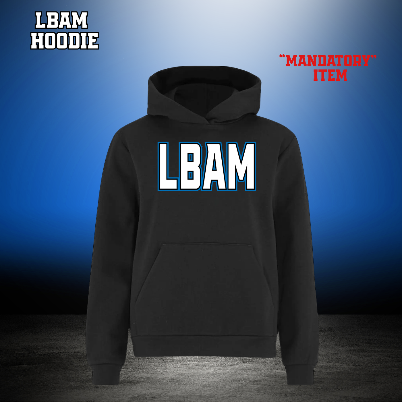 LBAM Hoodie - Black