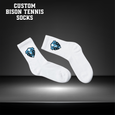 Custom Bison Tennis Socks