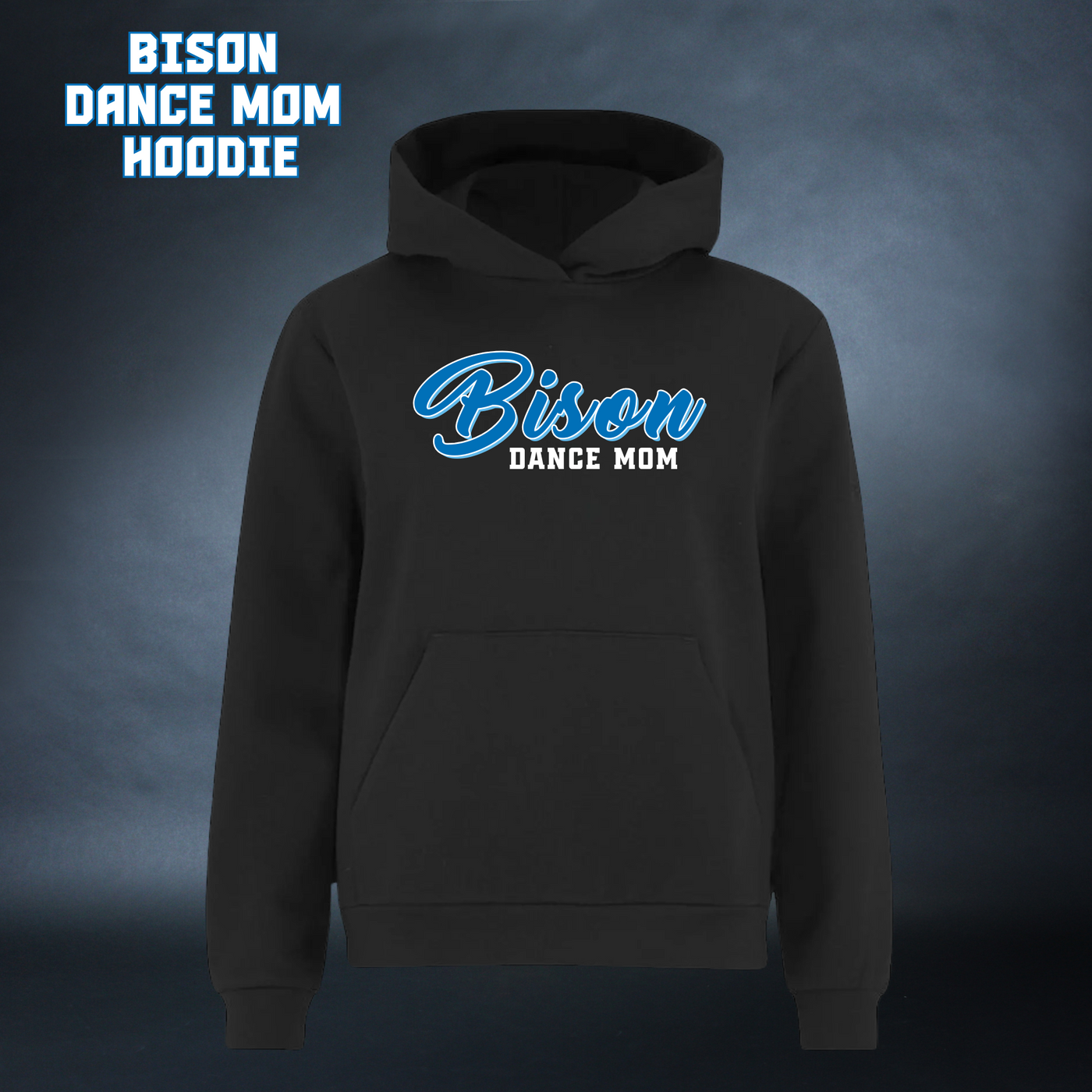 BISON DANCE MOM Hoodie - Black