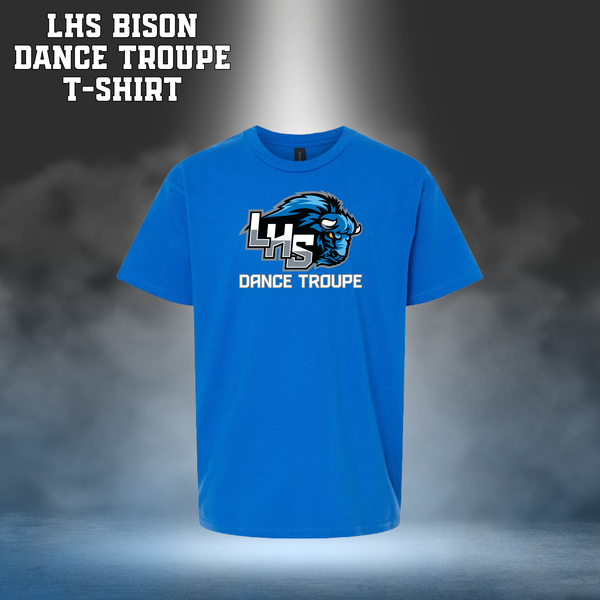 LHS Bison Dance Troupe T-Shirt - BLUE