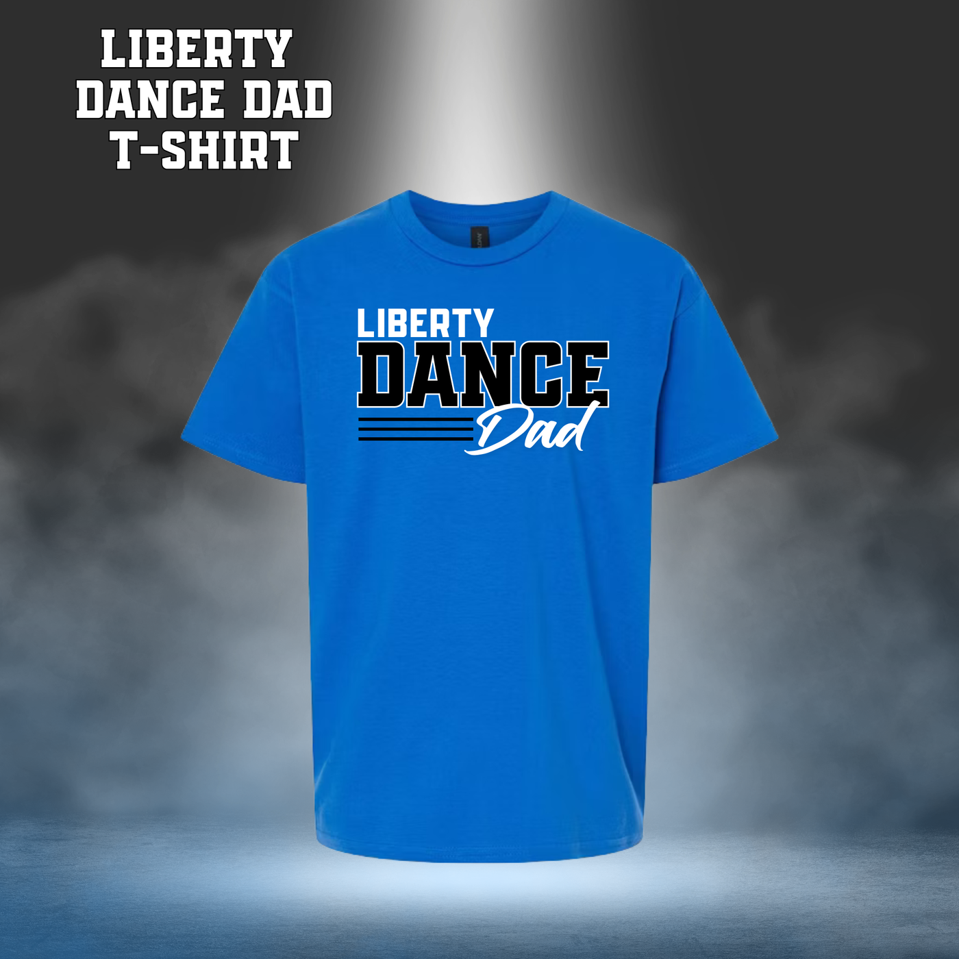 Liberty Dance Dad T-Shirt - BLUE
