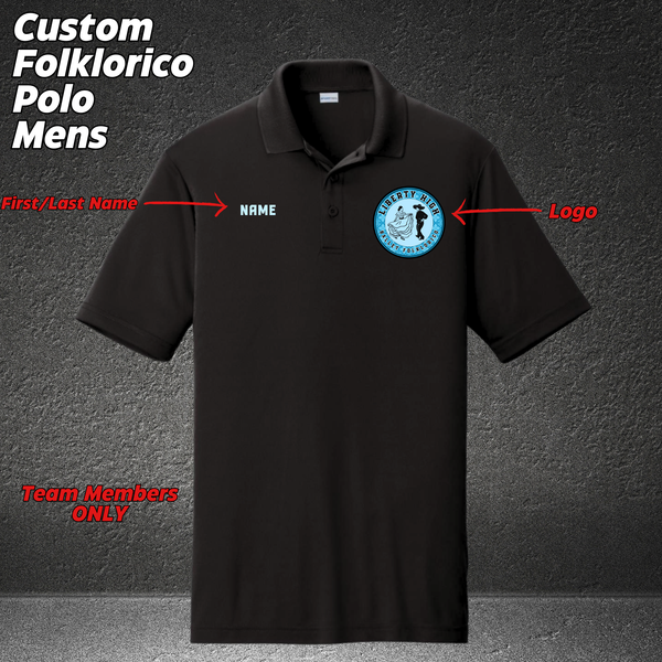MENS Custom LHS Folklorico Polo TEAM Members