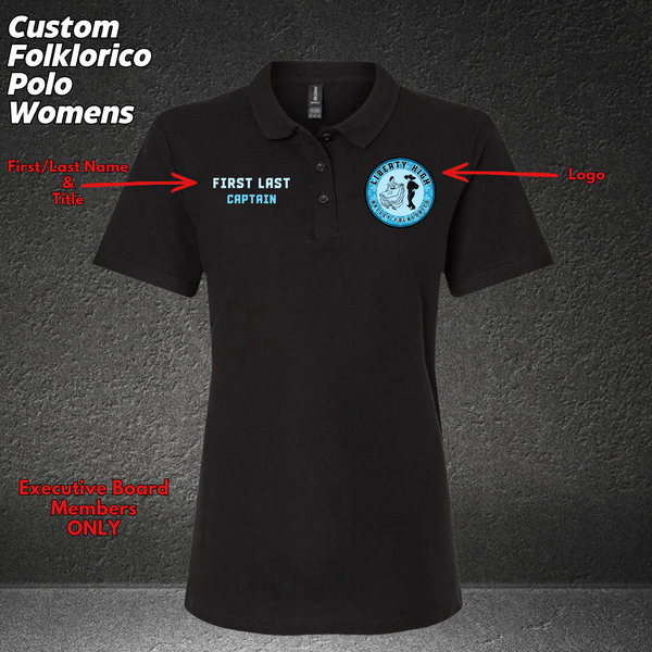 WOMENS Custom LHS Folklorico Polo EXECUTIVE Members
