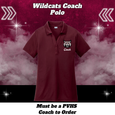 WOMENS CUSTOM Wildcats - Polo Coaches ONLY