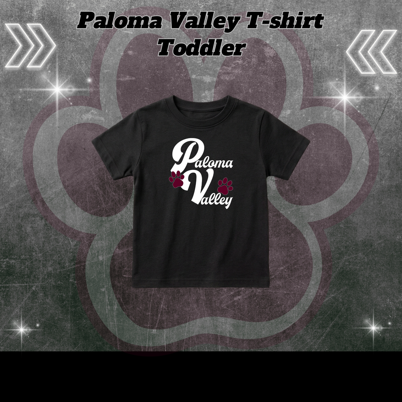 Toddler Paloma Valley T-Shirt - BLACK