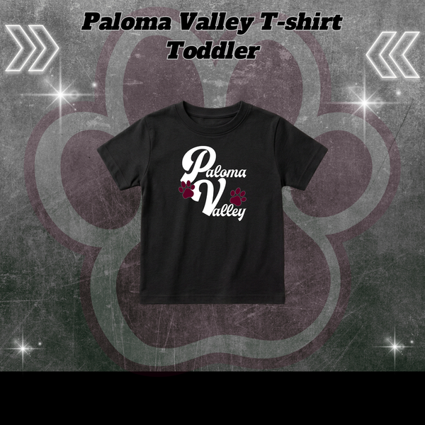 Toddler Paloma Valley T-Shirt - BLACK