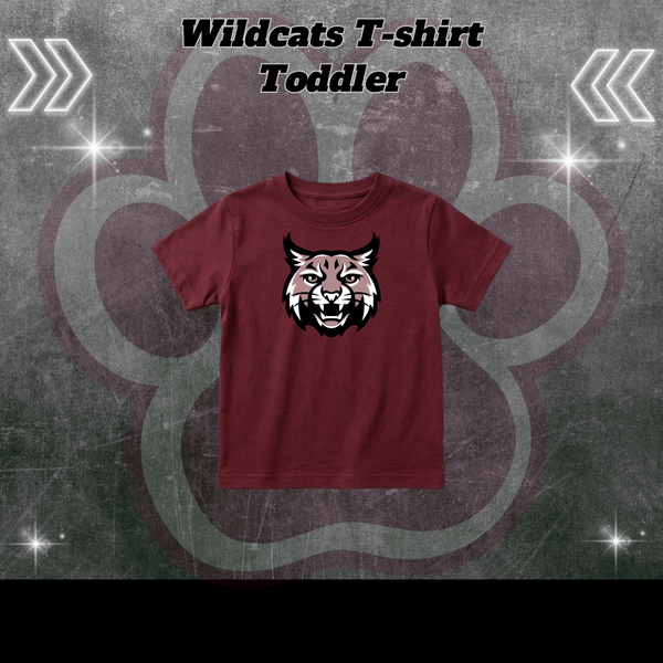 Toddler Wildcats T-Shirt - MAROON