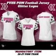 CUSTOM 26-27 Pom Team PVHS Pom Jersey - GLITTER DESIGN