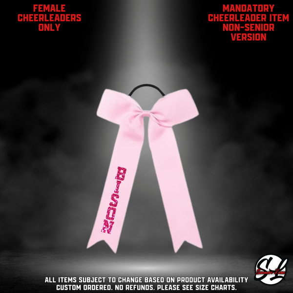 25-26 Cheer Team Pink Cheer Bow