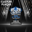 CUSTOM LIBERTY BISON PLAQUE