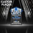 CUSTOM LIBERTY BISON PLAQUE