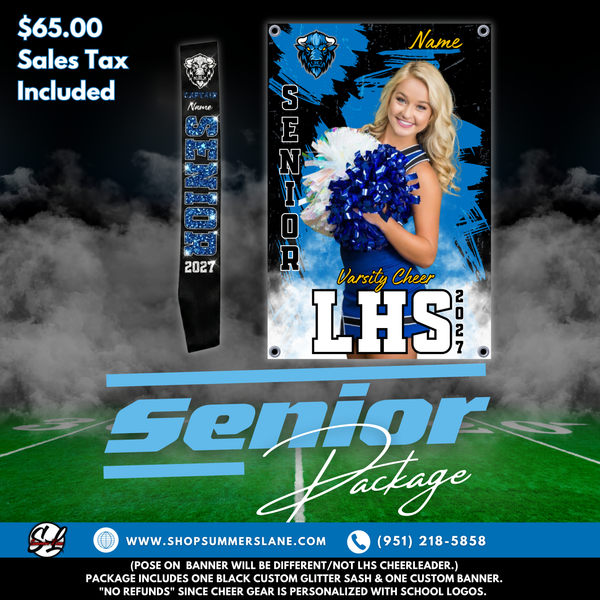 26-27 CUSTOM Senior Package Banner/Sash