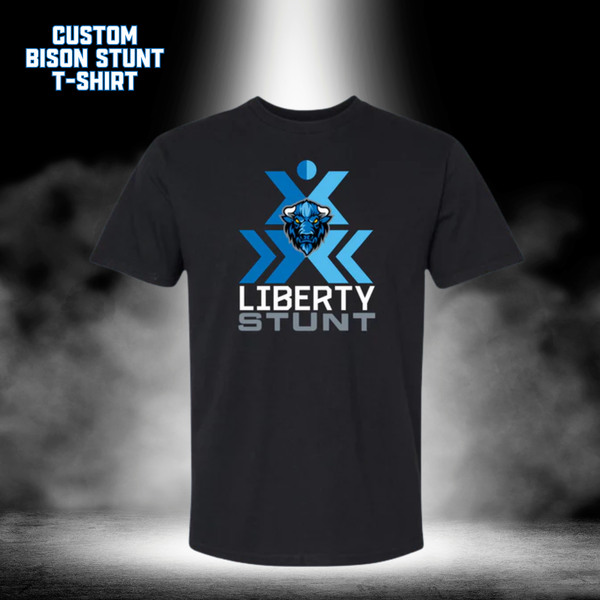 LIBERTY BISON STUNT T-Shirt - Black