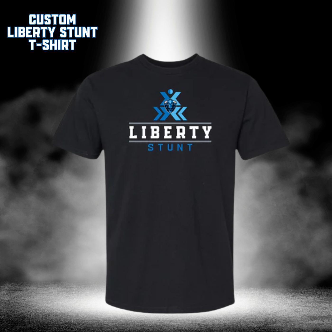 CUSTOM LIBERTY STUNT T-Shirt - Black
