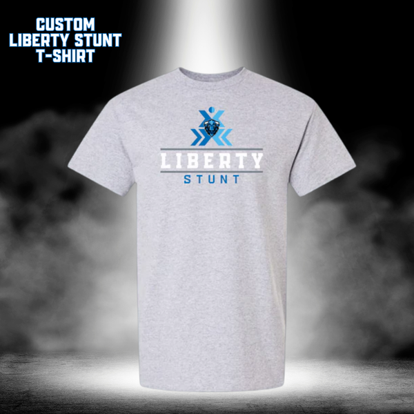 CUSTOM LIBERTY STUNT T-Shirt - Gray