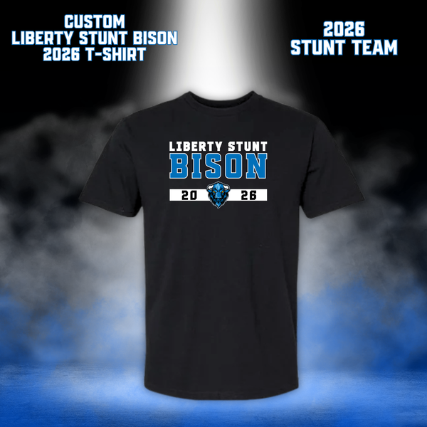 CUSTOM LIBERTY STUNT BISON 2026 - T-Shirt