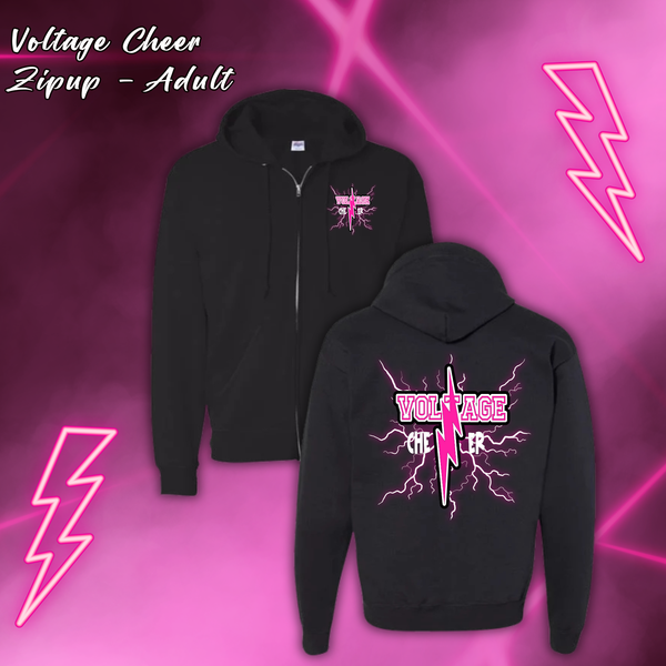 Voltage Cheer Zipup - ADULT