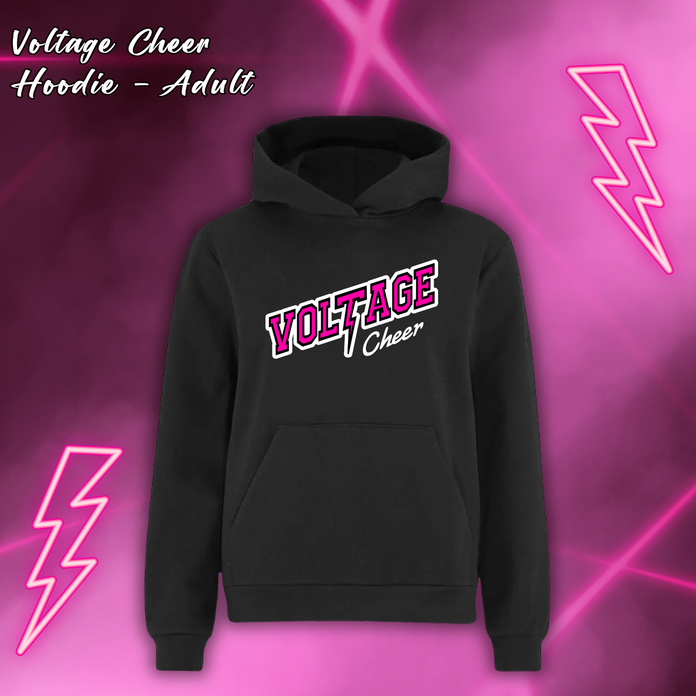 Voltage Cheer Hoodies - ADULT