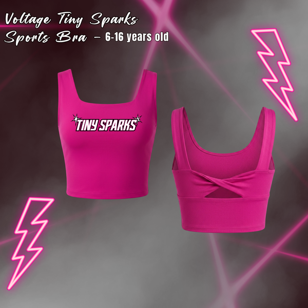 Tiny Sparks Sports Bra - Ages 6-16