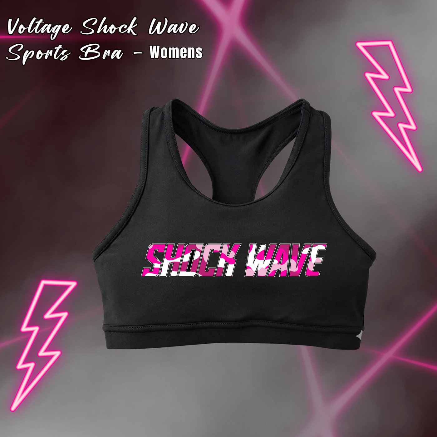 Shock Wave Sports Bra - Womens