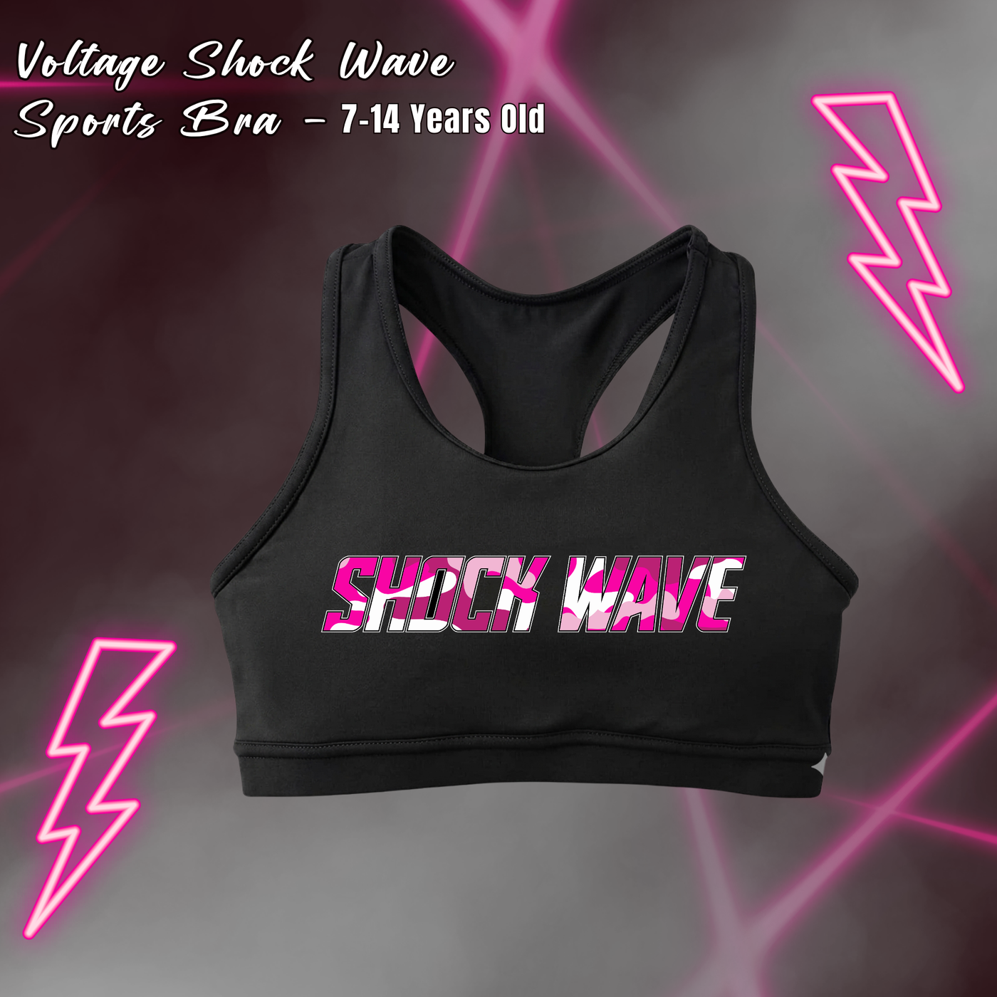 Shock Wave Sports Bra - Ages 7-14