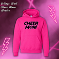 Voltage Cheer Mom Lightening Bolt Hoodies - ADULT