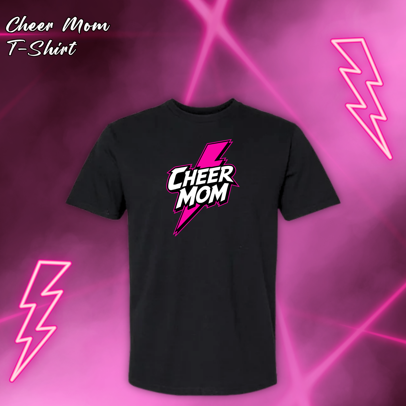 Voltage Cheer Mom Bolt T-Shirt - ADULT