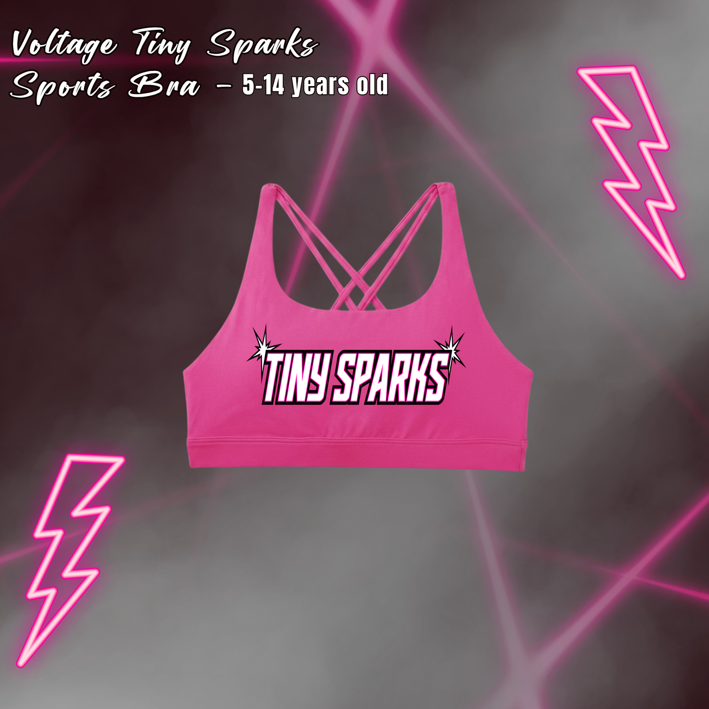 Tiny Sparks Sports Bras - Ages 5-14