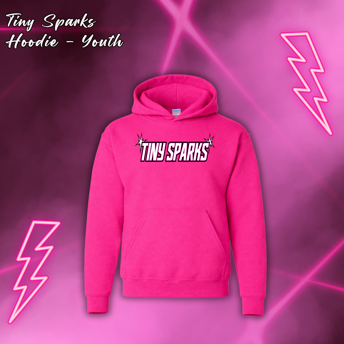Tiny Sparks Hoodies - YOUTH
