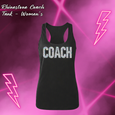Rhinestone Coach Racerback Tank - WOMEN'S