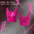 Strike Sports Bras - Ages 6-16 BLACK or PINK