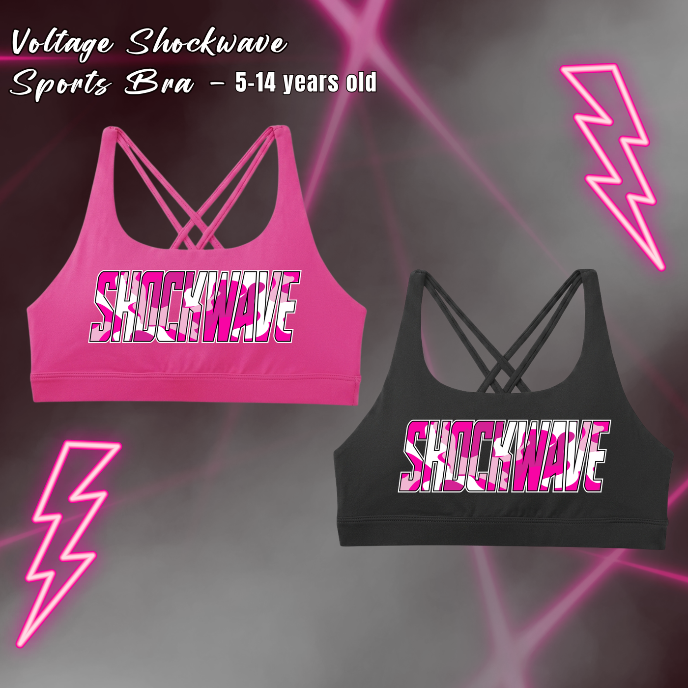 Shockwave Sports Bras - Ages 5-14