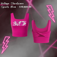 Shockwave Sports Bras - Ages 6-16 BLACK or PINK
