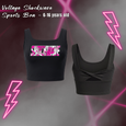 Shockwave Sports Bras - Ages 6-16 BLACK or PINK