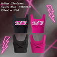 Shockwave Sports Bras - Ages 6-16 BLACK or PINK