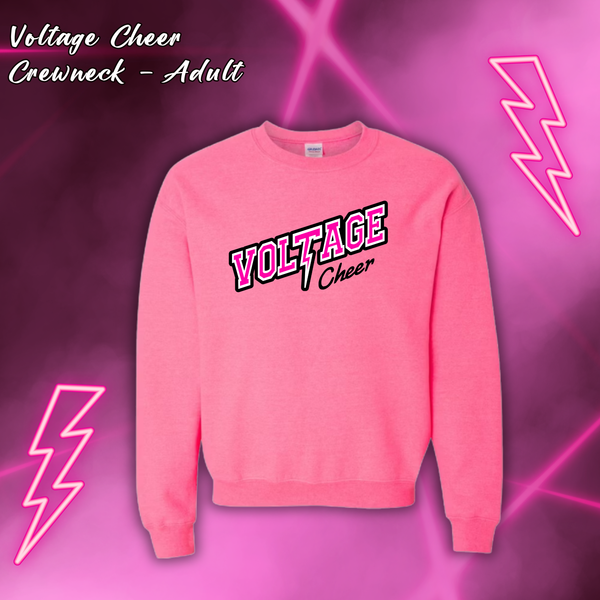 Voltage Cheer Crewneck - ADULT