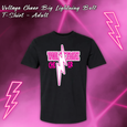 Voltage Cheer Big Lightning Bolt T-Shirt - ADULT