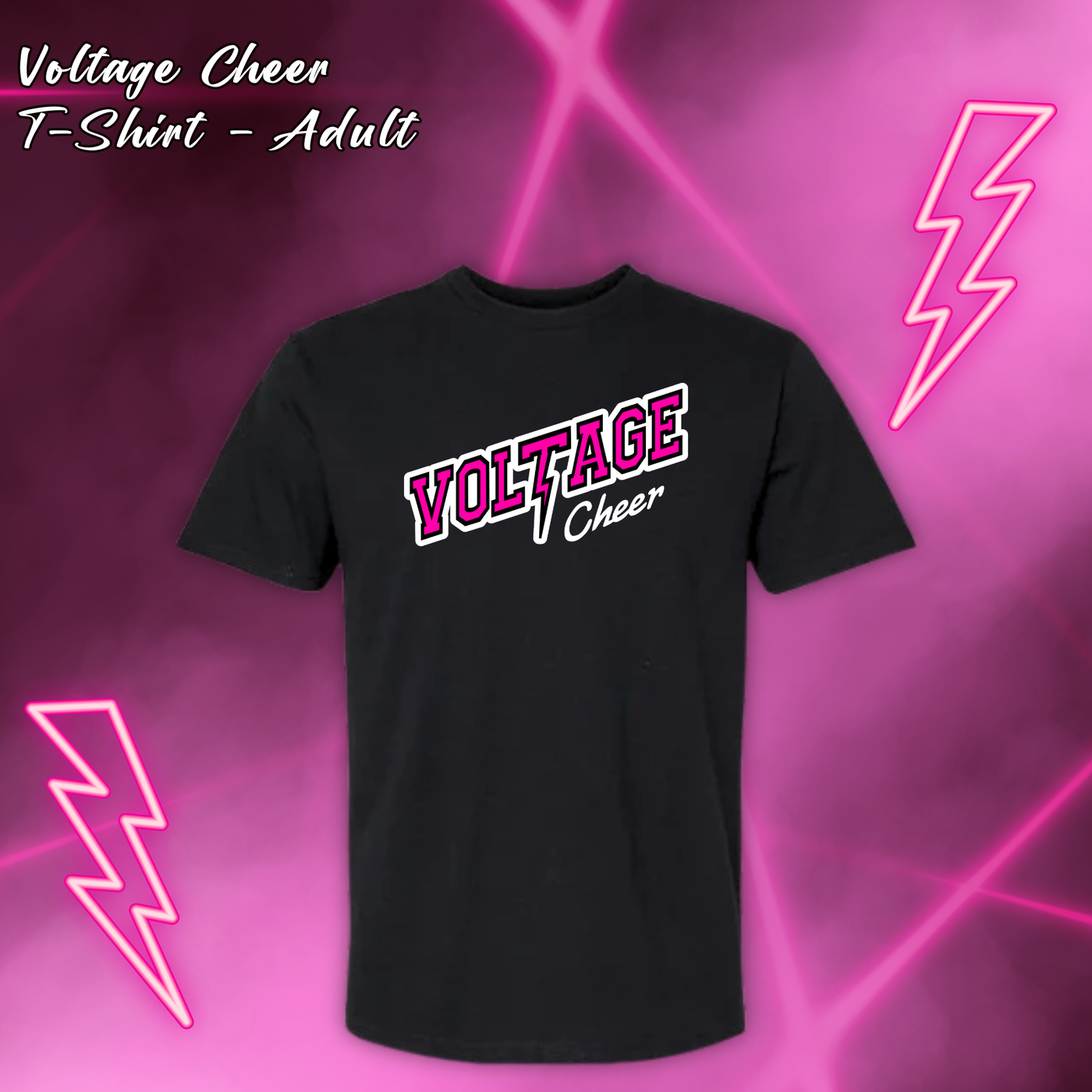 Voltage Cheer T-Shirt - ADULT
